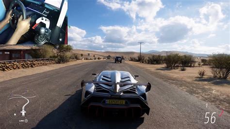 Lamborghini Veneno Forza Horizon Logitech G Gameplay Intel