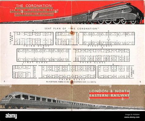 46 Lner Seating Plan First Class