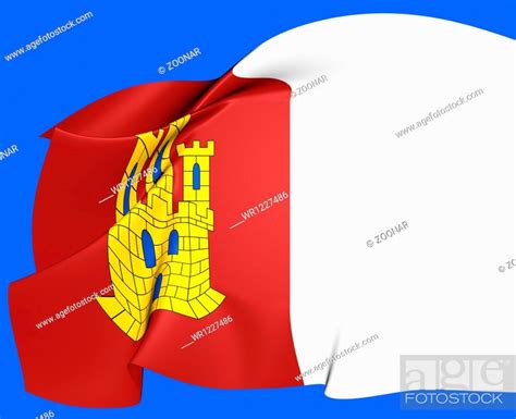 Castile La Mancha Flag Stock Photo Picture And Royalty Free Image