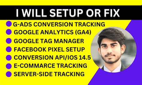 Setup Or Fix Facebook Pixel Google Analytics G Ads Conversion Tracking