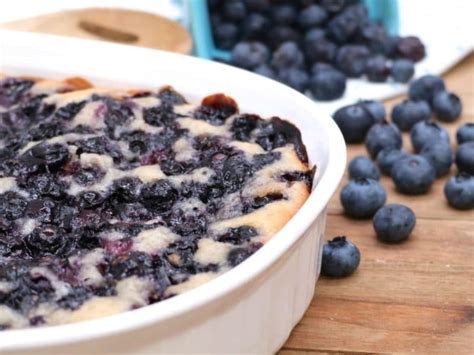 Southern Old Fashioned Blueberry Cobbler