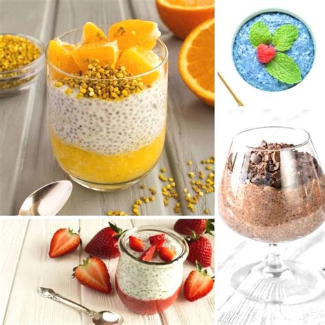 How To Make Creamy Gut Healthy Peach Puree Chia Seed Pudding