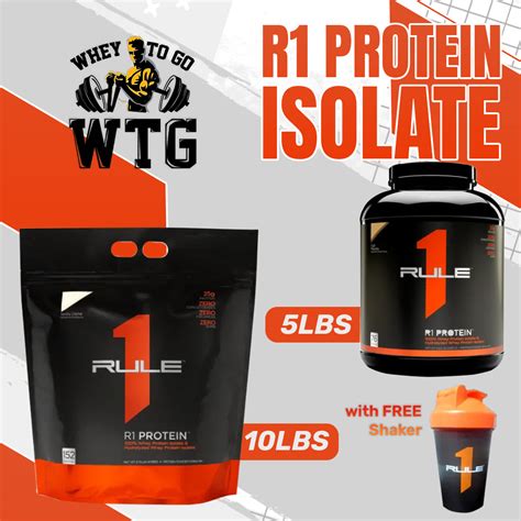 Rule 1 Protein Isolate 5lbs Free Shaker Lazada PH