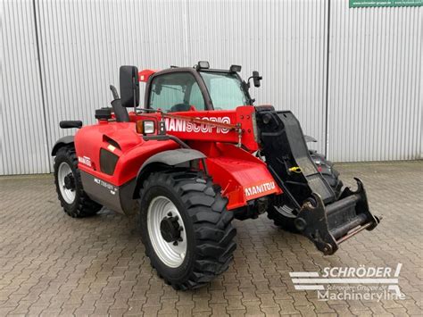 Manitou Mlt Telescopic Wheel Loader For Sale Germany