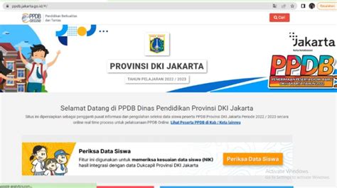 Tunjuk Id Cara Pengajuan Akun PPDB SMA Dan SMK Jakarta Di Ppdb