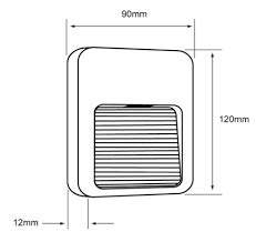 L ESCALERA 1 5W 60LM 30K HLED 903 B La Casa De Las Lámparas