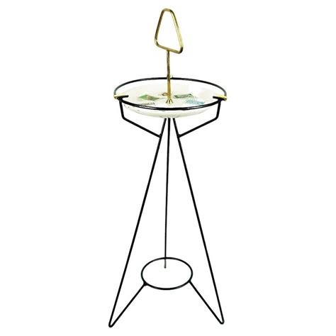 Brass Ashtray Tripod Italy At Stdibs