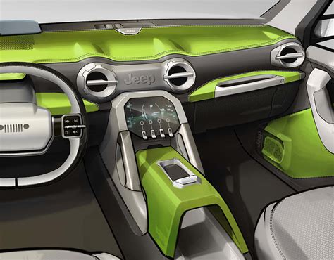 Jeep Interior Design Internship on Behance