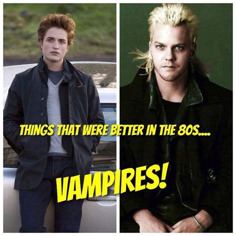 80's vampires were better and less glittery... | Sick humor, Best vampire movies, 1980s nostalgia