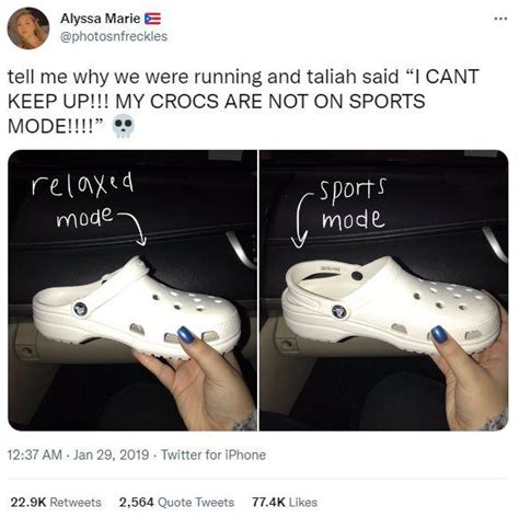 Crocs In Sport Mode Know Your Meme