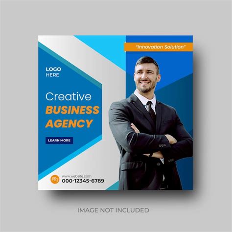 Premium Vector Creative Marketing Agency Social Media Post Banner