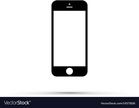 Mobile phone cell phone icon Royalty Free Vector Image