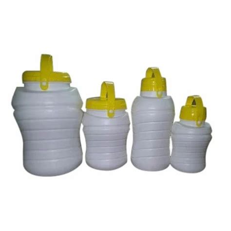 Calcium Liquid HDPE Rib Jar Container Capacity 100 1000 Ml Packaging