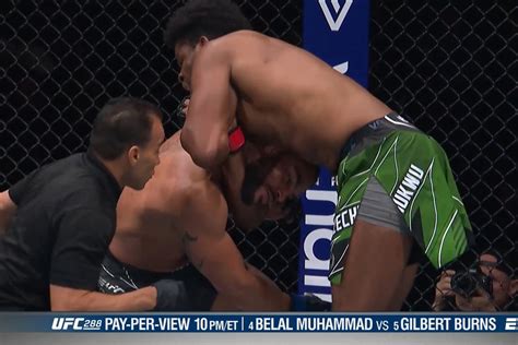 Ufc Kennedy Nzechukwu Devin Clark Screenshot Mma Junkie