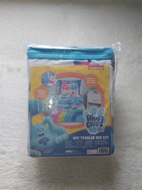 Blue's Clues 4pc Toddler Bed Set on Carousell