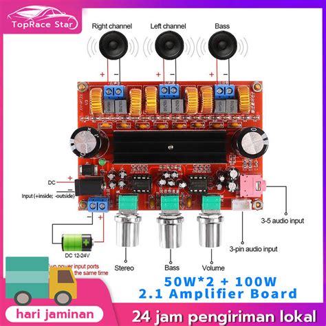 Jual Xh M M Kit Power Amplifier Class D Tpa D X W W