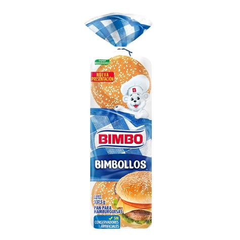 Pan Para Hamburguesa Bimbo Bimbollos Pzas Walmart