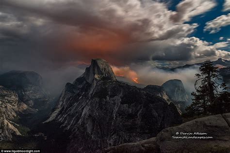 Photos Of Yosemite Fire Capture Its Awesome And Terrifying Beauty