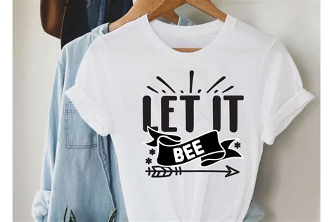 Let It Bee Svg Graphic By SD Design Creative Fabrica