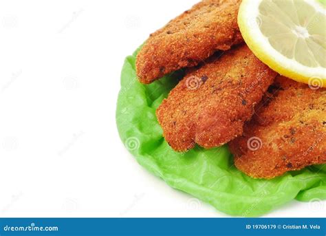 Fish Fingers Stock Image Image Of Dish Dinner Green 19706179