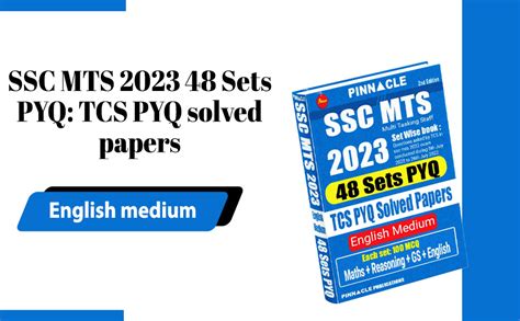 Ssc Mts Sets Pyq Tcs Pyq Solved Papers English Medium