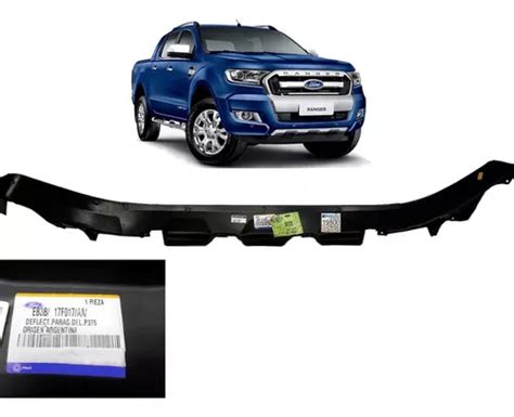 Spoiler Deflector Paragolpe Delantero Ford Ranger 2016