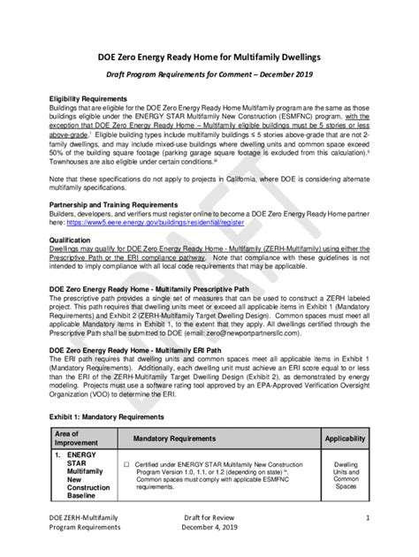 Fillable Online Www1 Eere Energy GovbuildingsresidentialDOE Challenge