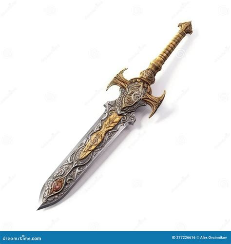 Enchanted Broadsword For Magical Quests Stock Photo Cartoondealer