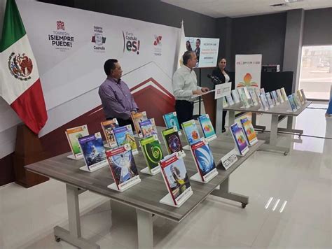 Presentan Libros De Textos Gratuitos Que Serán Utilizados En Coahuila