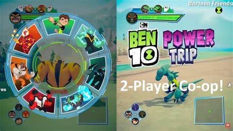 Ben Power Trip Gameplay Co Op Cooperative Player Mode Ben And