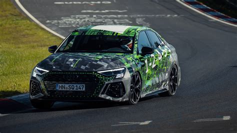 New Audi RS 3 Sets Class Nurburgring Lap Record Automotive Daily