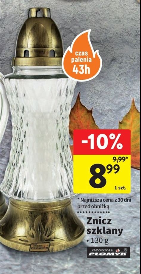 Znicz Szklany 130 G 43 H Cena Promocje Opinie Sklep Blix Pl