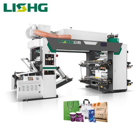 4 Colors Stack Type Highspeed Flexographic Printing Machine China