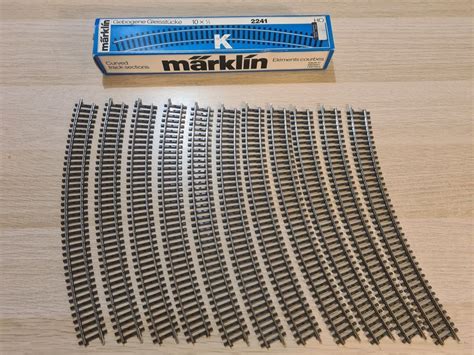 Märklin 11 x 2241 Gebogenes gleis K H0 Kaufen auf Ricardo