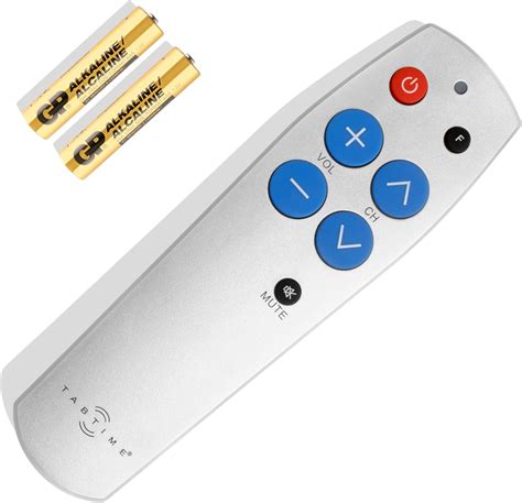 Tabtime Big Button Tv Remote Control Easy To Use And Set Up