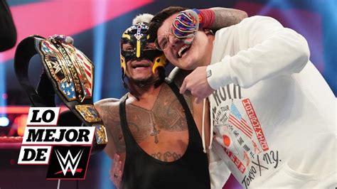 Rey Mysterio Es El Nuevo Campe N De Ee Uu Lo Mejor De Wwe Youtube