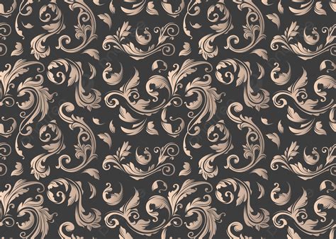 Seamless Damask Background