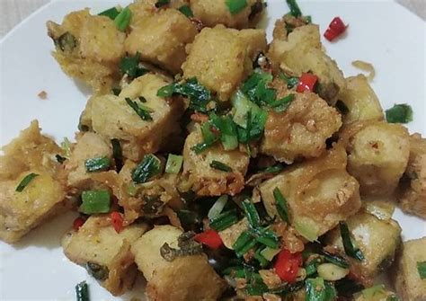 Resep Tahu Crispy Lada Garam Oleh UmmuHafsoh Cookpad