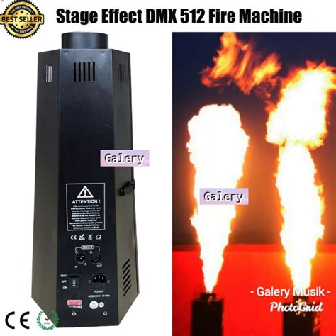 Jual Mesin Api Fire Machine Box Stage Effect Dmx 512 Fire Machine