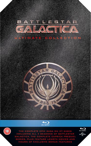 Battlestar Galactica Ultimate Collection Blu Ray Zavvi