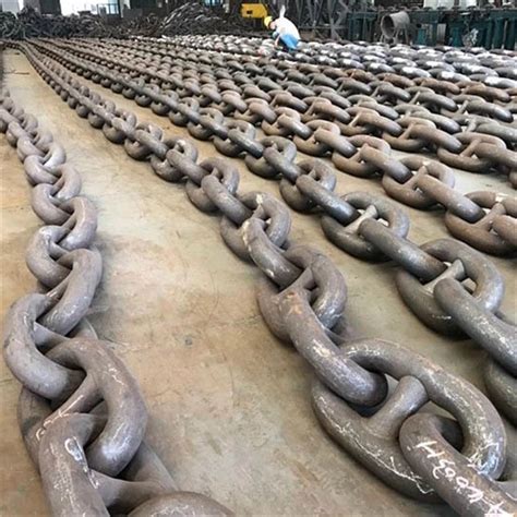 111mm R4 Mooring Chain With ABS Certificate Mooring Chain And Mooring