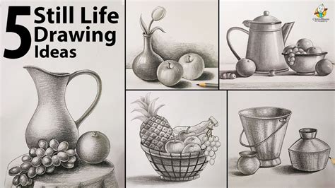 Still Life Drawing Ideas For Beginners