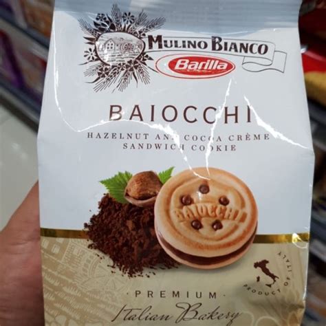 Jual Mulino Bianco Barilla Baiocchi Hazelnut N Cocoa Sandwich Cookies