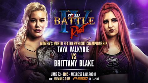 🚨 BREAKING: Taya to defend World Featherweight Title in NYC