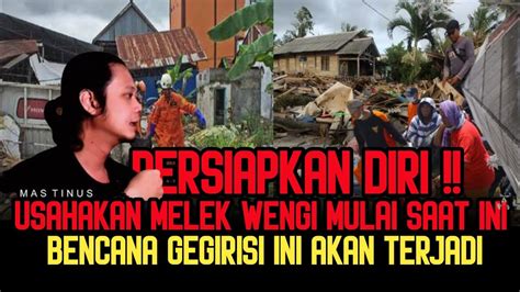 Semua Merinding Pantas Bencana Besar Terjadi Di Penghujung Tahun Ini