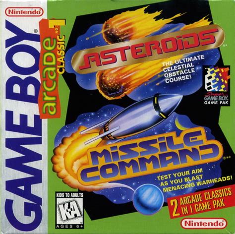 Arcade Classic 1 Asteroids Missile Command Details Launchbox Games