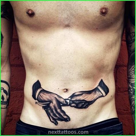 Popular Male Waist Tattoos | Abdomen tattoo, Lower stomach tattoos, Torso tattoos