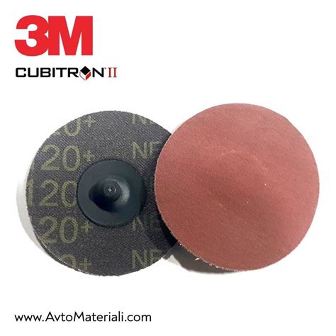 3M Cubitron II Roloc Durable Edge Disc 984F фибър диск Ф75 мм P120