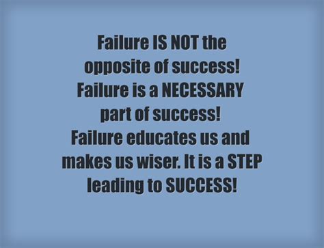 Failure Is Necessary For Success Quote Jena Robbin