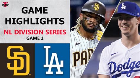 San Diego Padres Vs Los Angeles Dodgers Game 1 Highlights Nlds 2020